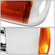 D-Motoring - Towing Mirrors - With LED Turn Signal Light - Extendable - Chrome - Pair - Ford F250 / F350 / F450 / F550 Super Duty - 5