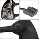 D-Motoring - Towing Mirrors - With LED Turn Signal Light - Extendable - Chrome - Pair - Ford F250 / F350 / F450 / F550 Super Duty - 7