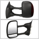 D-Motoring - Towing Mirrors - With LED Turn Signal Light - Powered+Heated - Amber Corner - Pair - Ford F250 / F350 / F450 / F550 Super Duty - 3