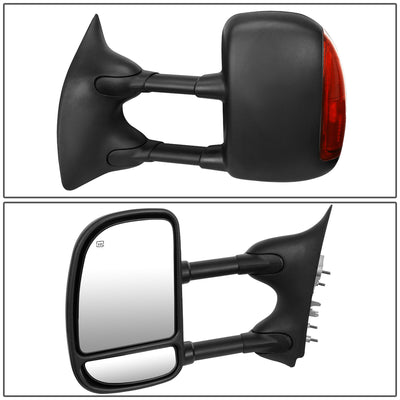 Powered Heated Towing Mirror (Left)<br>99-07 Ford F250 F350 F450 F550 Super Duty