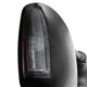 D-Motoring - Towing Mirrors - With LED Turn Signal Light - Powered+Heated - Smoked Corner - Pair - Ford F250 / F350 / F450 / F550 Super Duty - 2