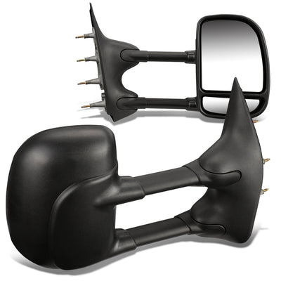 D-Motoring - Towing Mirrors - Extendable - Pair - Ford E-150, E-250, E-350, E-450, E-550 / Econoline - 1