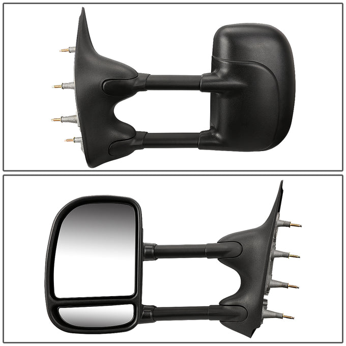 D-Motoring - Towing Mirrors - Extendable - Pair - Ford E-150, E-250, E-350, E-450, E-550 / Econoline - 3
