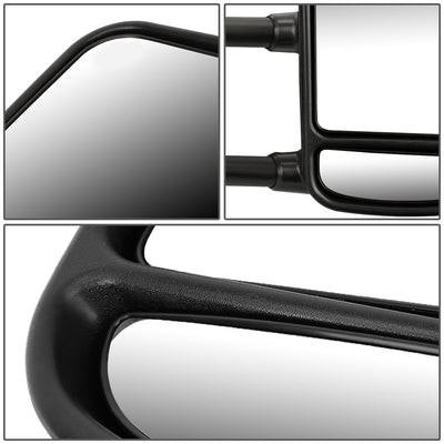 D-Motoring - Towing Mirrors - Extendable - Pair - Ford E-150, E-250, E-350, E-450, E-550 / Econoline - 6