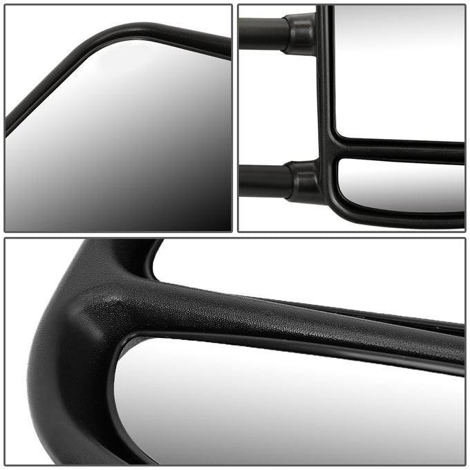 D-Motoring - Towing Mirrors - Extendable - Pair - Ford E-150, E-250, E-350, E-450, E-550 / Econoline - 6