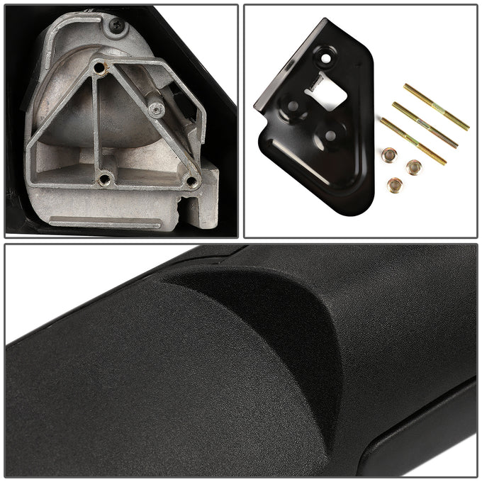 D-Motoring - Towing Mirrors - Manual Adjustable - Foldable - Pair - Dodge RAM 1500 / 2500 / 3500 - 5