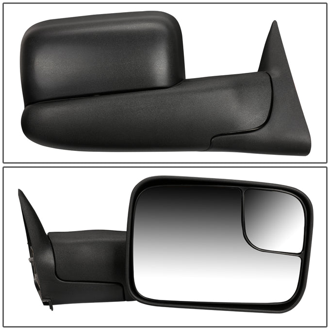 Manual Towing Mirror (Right)<br>94-02 Dodge Ram 1500 2500 3500