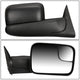Manual Towing Mirror (Right)<br>02-08 Dodge Ram 1500, 03-09 Ram 2500