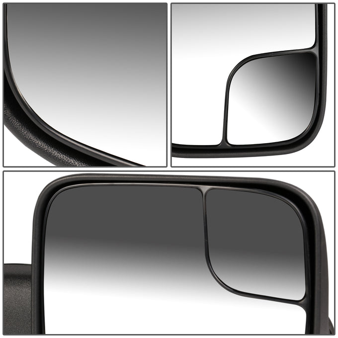 Manual Towing Mirror (Right)<br>02-08 Dodge Ram 1500, 03-09 Ram 2500