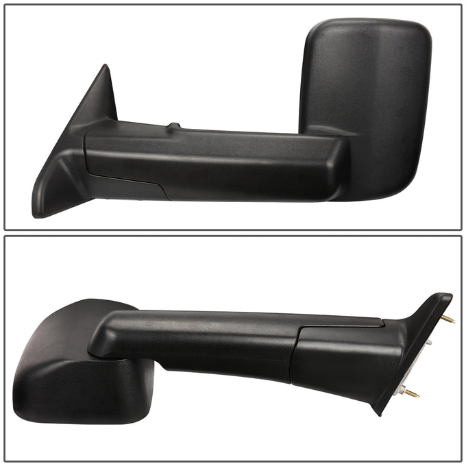 Powered Heated Towing Mirrors (Pair)<br>09-16 Dodge Ram 1500, 10-16 Ram 2500-5500