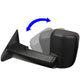 D-Motoring - Towing Mirrors - Powered+Heated - Pair - Dodge RAM 1500 / 2500 / 3500 / 4500 / 5500 - 2