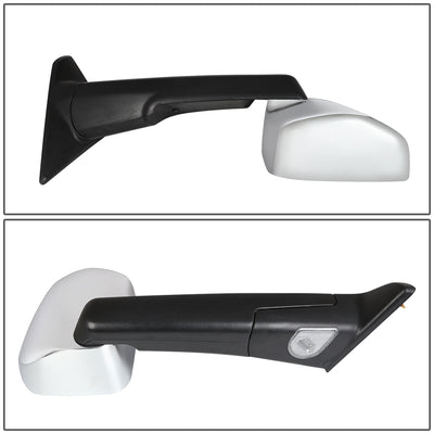 Chrome Powered Heated Towing Mirrors (Pair)<br>09-16 Dodge Ram 1500, 10-16 Ram 2500-5500
