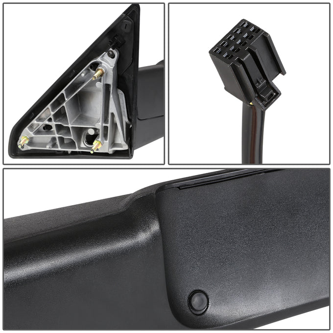 Chrome Powered Heated Towing Mirrors (Pair)<br>09-16 Dodge Ram 1500, 10-16 Ram 2500-5500