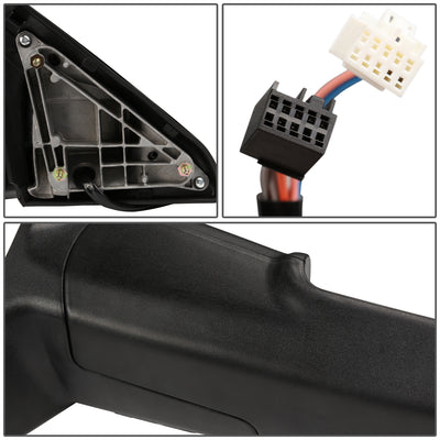 D-Motoring - Towing Mirrors - With LED Turn Singal Light - Powered+Heated - Pair - Dodge RAM 1500 / 2500 / 3500 / 4500 / 5500 - 7