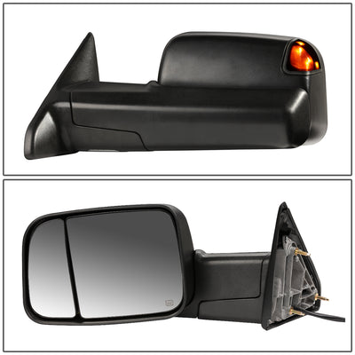 Powered Heated Towing Mirror (Left)<br>09-16 Dodge Ram 1500, 10-16 Ram 2500-5500