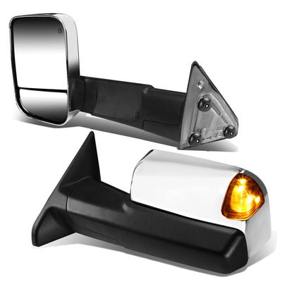 Powered Heated Towing Mirrors (Pair)<br>09-16 Dodge Ram 1500, 10-16 Ram 2500-5500