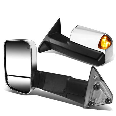 Powered Heated Towing Mirrors (Pair)<br>09-16 Dodge Ram 1500, 10-16 Ram 2500-5500