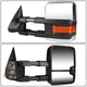 D-Motoring - Towing Mirrors - With LED Turn Signal Light - Extendable - Silverdo / Suburban / Tahoe / GMC Yukon / Sierra / Escalade - 3