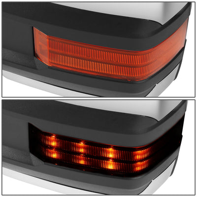 D-Motoring - Towing Mirrors - With LED Turn Signal Light - Extendable - Silverdo / Suburban / Tahoe / GMC Yukon / Sierra / Escalade - 5