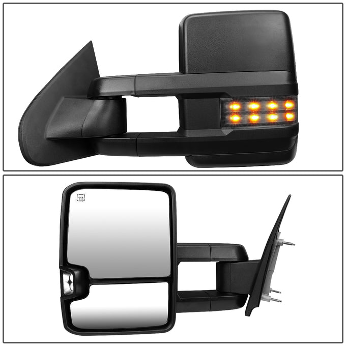 Powered Heated Towing Mirror (Left)<br>03-06 Chevy Silverado, GMC Sierra, Tahoe, Yukon