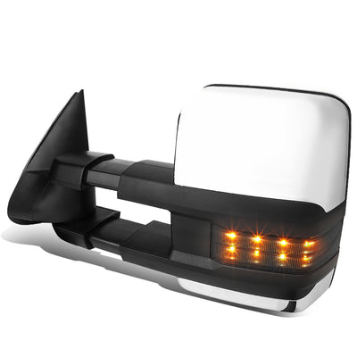 D-Motoring - Towing Mirror - Powered - W/ Heated - W/ Smoked LED Signal - Left/Driver Side - 03-07 Tahoe/Yukon - 1