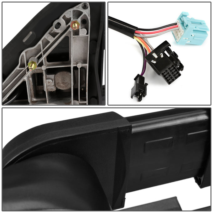 Powered Heated Towing Mirror (Left)<br>03-06 Chevy Silverado, GMC Sierra, Tahoe, Yukon