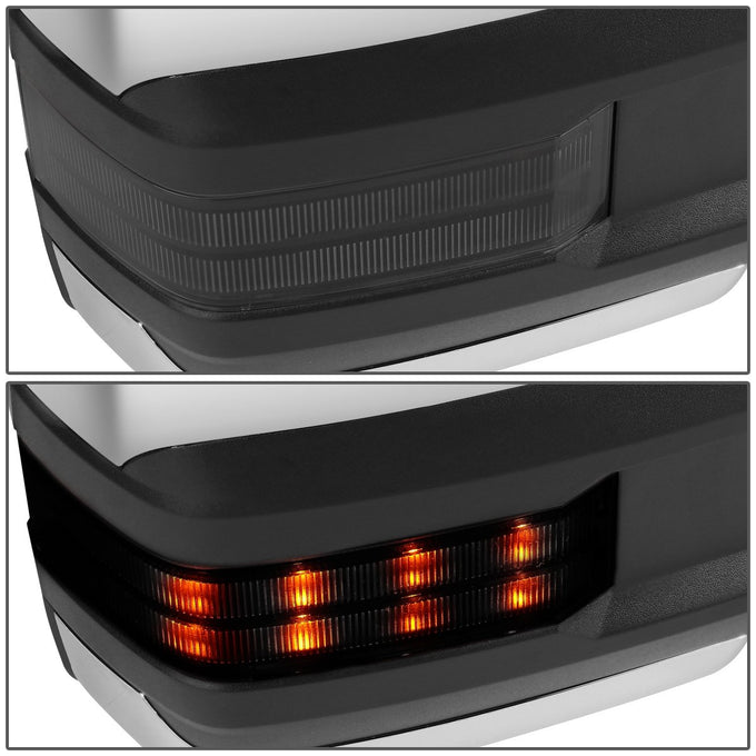 D-Motoring - Towing Mirror - Powered - W/ Heated - W/ Smoked LED Signal - Right/Passenger Side - 03-07 Tahoe/Yukon - 5