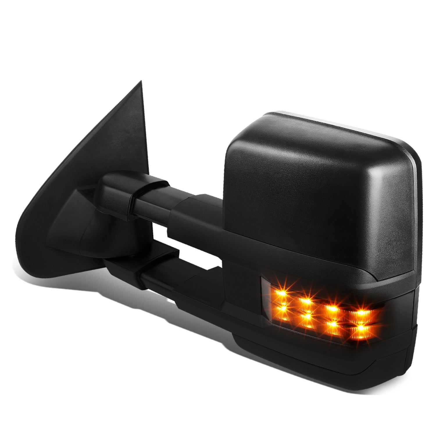 D-Motoring - Towing Mirror - Powered - W/ LED Signal - Left/Driver - Chevy Silverado 1500 / 2500 / GMC Sierra 1500 / 2500 / 3500 - 1