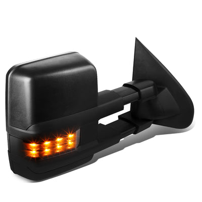 D-Motoring - Towing Mirror - Powered - W/ LED Signal - Right/Passenger - Chevy Silverado 1500 / 2500 / GMC Sierra 1500 / 2500 / 3500 - 1