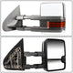 D-Motoring - Towing Mirrors - With LED Turn Singal Light - Powered - Amber Corner - Pair - 14-17 Silverado 1500 / 2500 / 3500 / Sierra 1500 / 2500 /3500 - 3