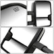 D-Motoring - Towing Mirrors - With LED Turn Singal Light - Powered - Amber Corner - Pair - 14-17 Silverado 1500 / 2500 / 3500 / Sierra 1500 / 2500 /3500 - 6