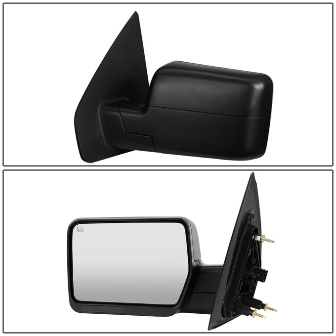 D-Motoring - Towing Mirror - Powered+Heated - Left/Driver Side - Ford F-150 - 2