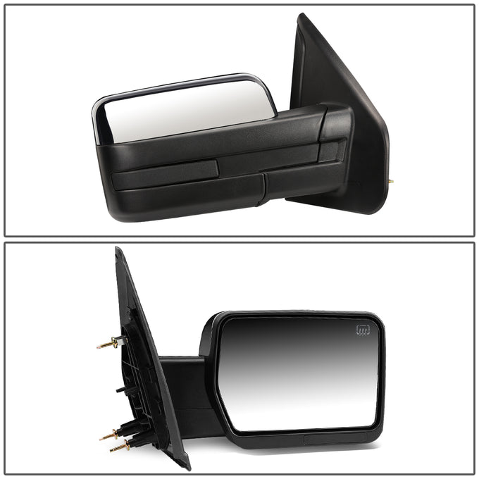 D-Motoring - Towing Mirror - Adjust Foldable - Right/Passenger - Ford F-150 - 2