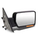 D-Motoring - Towing Mirror - Foldable - With LED Turn Signal Light - Black - Right/Passenger - Ford F-150 - 1