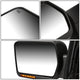 D-Motoring - Towing Mirror - With LED Turn Signal Light - Powered+Heated - Left - 04-14 Ford F-150 - 6
