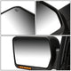 D-Motoring - Towing Mirror - With LED Turn Signal Light - Powered+Heated - Left/Driver Side - Ford F-150 - 6