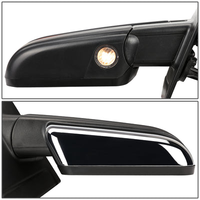 D-Motoring - Towing Mirror - With LED Turn Signal Light - Powered+Heated - Right/Passenger Side - Ford F-150 - 4