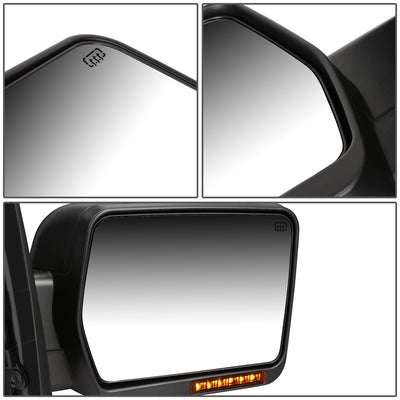 D-Motoring - Towing Mirror - With LED Turn Signal Light - Powered+Heated - Right/Passenger Side - Ford F-150 - 6