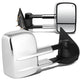 D-Motoring - Towing Mirrors - Powered+Heated - Chrome - Pair - 14-17 Silverado 1500 / 2500 / 3500 / Sierra 1500 / 2500 /3500 - 1