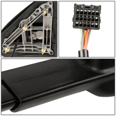 D-Motoring - Towing Mirrors - With LED Turn Singal Light - Powered+Heated - Amber Corner - Pair - Silverado 1500 / 2500 / 3500 / Sierra 1500 / 2500 /3500 - 7