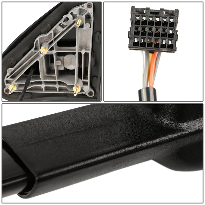 D-Motoring - Towing Mirrors - With LED Turn Singal Light - Powered+Heated - Amber Corner - Pair - Silverado 1500 / 2500 / 3500 / Sierra 1500 / 2500 /3500 - 7