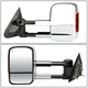 D-Motoring - Towing Mirrors - With LED Turn Singal Light - Powered - Pair - Silverado 1500 / 2500 / 3500 / Sierra 1500 / 2500 /3500 - 3