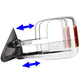 D-Motoring - Towing Mirrors - With LED Turn Singal Light - Powered - Pair - Silverado 1500 / 2500 / 3500 / Sierra 1500 / 2500 /3500 - 2