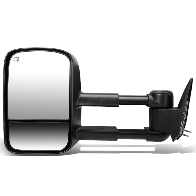 Powered Heated Towing Mirror (Left)<br>99-02 Chevy Silverado 1500-3500, GMC Sierra 1500