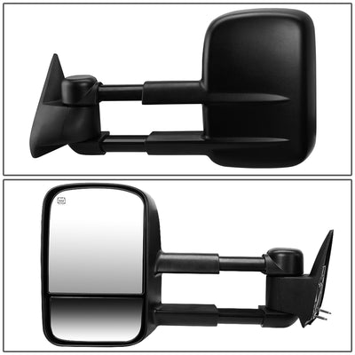 Powered Heated Towing Mirror (Left)<br>99-02 Chevy Silverado 1500-3500, GMC Sierra 1500