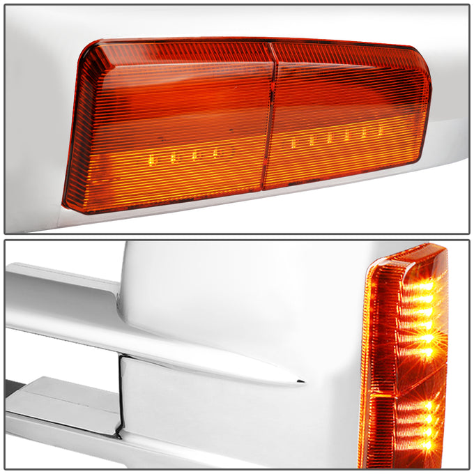 D-Motoring - Towing Mirrors - With LED Turn Singal Light - Powered - Amber Corner - Pair - Silverado / Tahoe / Suburban / Sierra / Yukon - 5