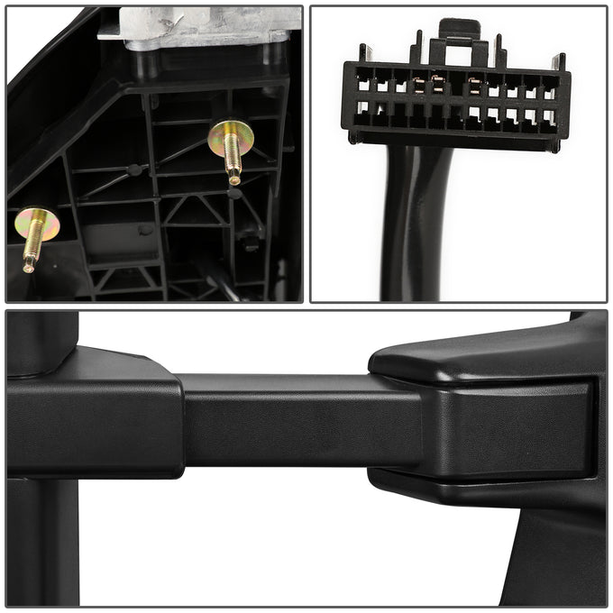 D-Motoring - Towing Mirror - W/ LED Signal - Right/Passenger - Ford F250 / F350 / F450 / F550 Super Duty - 7