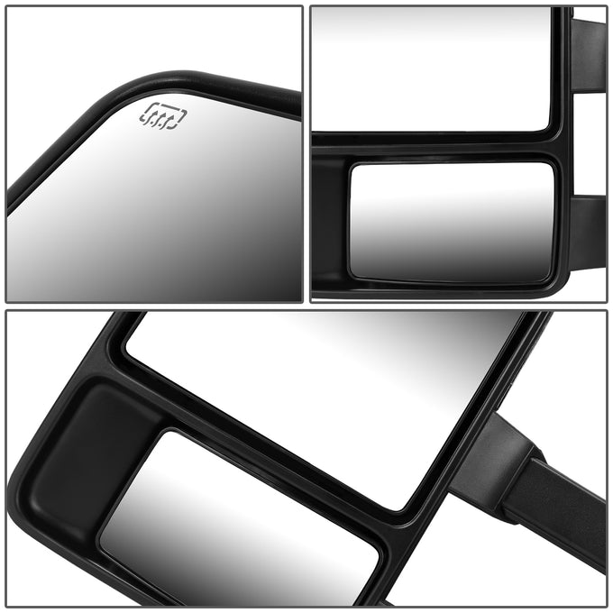 Powered Heated Towing Mirror (Left)<br>08-16 Ford F250 F350 F450 F550 Super Duty