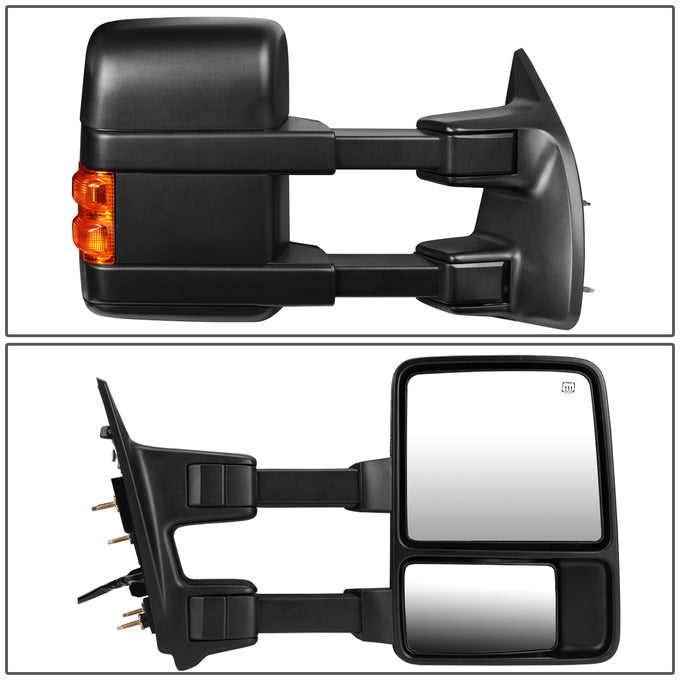 Powered Heated Towing Mirror (Right)<br>08-16 Ford F250 F350 F450 F550 Super Duty