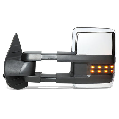 Powered Heated Towing Mirror (Left)<br>07-13 Chevy Silverado 1500, GMC Sierra 1500
